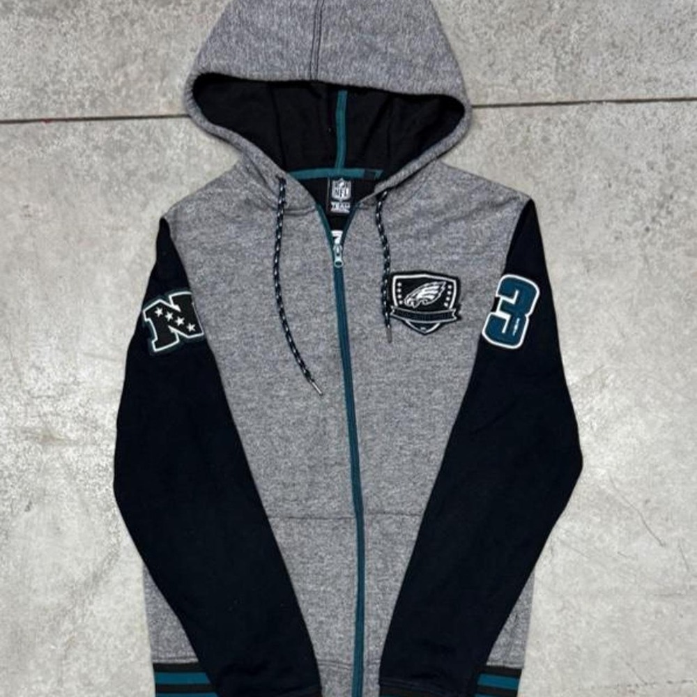 Philadelphia Eagles NFL Team Store Zip Up Hoodie Sweatshirt Sz Medium